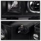 SPYDER Xtune GMC Sierra 1500/2500/3500 07-13 Projector Headlights LED Halo Black PRO-JH-GSIE07-CFB-BK 9032264