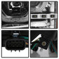 SPYDER Xtune GMC Sierra 1500/2500/3500 07-13 Projector Headlights LED Halo- Chrome PRO-JH-GSIE07-CFB-C 9032288