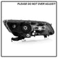 SPYDER xTune 13-15 Honda Accord LED Blue Start / Sequential Signal DRL Proj - Blk - PRO-JH-HA14-4D-SLED-BK 9944468