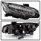 SPYDER xTune 16-18 Honda Civic (Excl Touring) OEM LED Headlights (LED High/Low Beams) (PRO-JH-HC16-OELED-C) 9043178