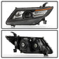 SPYDER xTune 11-17 Honda Odyssey Halogen Models Projector Headlights w/LED - Black (PRO-JH-HODY11-SQ-BK) 9055249
