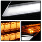 SPYDER xTune 11-17 Honda Odyssey Halogen Models Projector Headlights w/LED - Chrome (PRO-JH-HODY11-SQ-C) 9055256