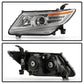 SPYDER xTune 11-17 Honda Odyssey Halogen Models Projector Headlights w/LED - Chrome (PRO-JH-HODY11-SQ-C) 9055256