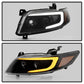 xTune 03-08 Infinity FX35/FX45 DRL Light Bar Projector Headlights - Black PRO-JH-IFX3503-LB-BK 9045325