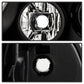 xTune 03-08 Infinity FX35/FX45 DRL Light Bar Projector Headlights - Black PRO-JH-IFX3503-LB-BK 9045325