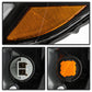 xTune 03-08 Infinity FX35/FX45 DRL Light Bar Projector Headlights - Black PRO-JH-IFX3503-LB-BK 9045325