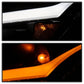 SPYDER xTune Infiniti G37 Sedan 10-13 LED Stripe Proj Headlights w/Signal - Smk (PRO-JH-IG3507-4D-LB-BSM) 9043093