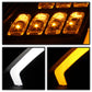 SPYDER 08-15 Infiniti G37 G37X Coupe Full LED Projector Headlights w/ Sequential Turn Signal - Black 9050473