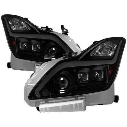 SPYDER xTune Infiniti G37 Coupe HID Only 08-15 Projector Headlights Black Smoked PRO -JH-IG3708-2D-LB-BSM 9039348