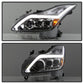 SPYDER xTune Infiniti G37 Coupe 08-15 Projector Headlights w/ Turn Signal - Chrome PRO-JH-IG3708-2D-LB-C 9039355