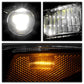 SPYDER xTune 14-17 Infiniti Q50 Sedan HID (w/o Adaptive) Projector Headlights Black PRO-JH-IQ5014-4D-AM-BK 9946301