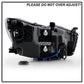 SPYDER xTune 14-17 Infiniti Q50 Sedan HID (w/o Adaptive) Projector Headlights Black PRO-JH-IQ5014-4D-AM-BK 9946301