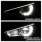 SPYDER 14-17  Infiniti Q50 HID (w/o Adaptive) Projector Headlights - OE Left 9946288