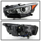 SPYDER 14-17  Infiniti Q50 HID (w/o Adaptive) Projector Headlights - OE Left 9946288