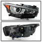 SPYDER 14-17 Infiniti Q50 4Dr HID (w/o Adaptive) Projector Headlights - OE Right 9946295