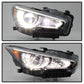 SPYDER 14-17 Infiniti Q50 4Dr HID (w/o Adaptive) Projector Headlights - OE Right 9946295