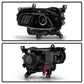 SPYDER xTune 14-17 Jeep Cherokee Halogen Model Only LED Light Bar Proj Headlights - Blk - PRO-JH-JC14-LB-BK 9047183