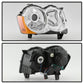 SPYDER xTune Jeep Grand Cherokee 08-10 OEM Style Projector Headlights - Chrome PRO-JH-JGC08-AM-C 9036125