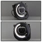 SPYDER xTune 15-17 Jeep Renegade Light Bar DRL Projector Headlights -Black (PRO-JH-JREN-LBDRL-BK) 9039720