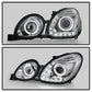 SPYDER Xtune Lexus GS300/GS400/GS430 98-05 Halogen Only Halo Projector Headlights Chrome PRO-JH-LGS98-LED-C 9027833