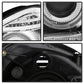 SPYDER Xtune Lexus GS300/GS400/GS430 98-05 Halogen Only Halo Projector Headlights Chrome PRO-JH-LGS98-LED-C 9027833