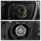 SPYDER xTune 14-17 Mazda 6 Sedan Halogen Model Only LED Light Bar Proj Headlights - Blk - PRO-JH-M614-LB-BK 9047213