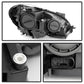 SPYDER Xtune Mercedes C-Class 12-14 Projector Headlights OE Style Model Only Black PRO-JH-MBW20412-NA-BK 9932656