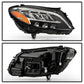 SPYDER 19-21 Mercedes C300 LED Non-AFS 5 Pin OE Right Projector Headlight (PRO-JH-MBW20519-LED-OE-R) 9959165