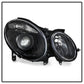SPYDER xTune Mercedes Benz W211 E -Class E320 03-09 Projector Headlights - Black PRO-JH-MBW21103-BK 9036668