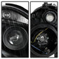 SPYDER xTune Mercedes Benz W211 E -Class E320 03-09 Projector Headlights - Black PRO-JH-MBW21103-BK 9036668