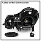 SPYDER xTune Mercedes Benz W211 E -Class E320 03-09 Projector Headlights - Black PRO-JH-MBW21103-BK 9036668