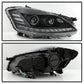 SPYDER xTune 07-09 Mercedes-Benz S-Class (W221) LED Projector Headlights - Black PRO-JH-MBW22107-HID-BK 9937071