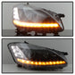 SPYDER xTune 07-09 Mercedes-Benz S-Class (W221) LED Projector Headlights - Black PRO-JH-MBW22107-HID-BK 9937071