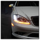 SPYDER xTune Mercedes Benz S-Class W221 LED Projector Headlights - Chrome (PRO-JH-MBW22107-HID-C) 9937064