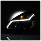 SPYDER 08-09 Nissan Altima Coupe (Halogen Only) Headlights - Black (PRO-JH-NA08-2D-LB-BK) 9047572