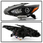 SPYDER xTune 16-18 Nissan Altima Sequential LED High/Low Headlights - Black (PRO-JH-NA16-SB-LED-BK) 9950643