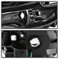 SPYDER xTune 09-14 Nissan Maxima Halogen LED Light Bar Projector Headlights - Black (PRO-JH-NM09-LB-BK) 9043055