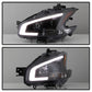 SPYDER xTune 09-14 Nissan Maxima Halogen LED Light Bar Projector Headlights - Black (PRO-JH-NM09-LB-BK) 9043055