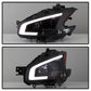 SPYDER xTune 09-14 Nissan Maxima Halogen LED Light Bar Projector Headlights - Smoke (PRO-JH-NM09-LB-BSM) 9043062