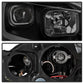 SPYDER xTune 13-15 Nissan Sentra DRL LED Light Bar Proj Halogen Headlights - Blk Smoke (PRO-JH-NS13-LB-BSM) 9042973
