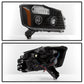 SPYDER Xtune Nissan Titan 04-14 Projector Headlights LED Halo Black PRO-JH-NTI04-LED-BK 5077103