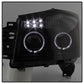 SPYDER xTune Nissan Titan 04-15 Projector Headlights - LED Halo - Black Smoked PRO-JH-NTI04-LED-BSM 5082282