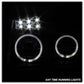 SPYDER xTune Nissan Titan 04-15 Projector Headlights - LED Halo - Black Smoked PRO-JH-NTI04-LED-BSM 5082282