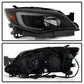 SPYDER xTune Subaru Impreza WRX Halogen Only 08-14 Projector Headlights Black Smoked PRO-JH-SI08-LBDRL-BSM 9039386