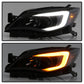 SPYDER xTune Subaru Impreza WRX Halogen Only 08-14 Projector Headlights Black Smoked PRO-JH-SI08-LBDRL-BSM 9039386