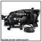 SPYDER xTune Subaru Impreza WRX Halogen Only 08-14 Projector Headlights - Chrome PRO-JH-SI08-LBDRL-C 9039362