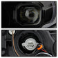 SPYDER xTune 12-16 Subaru Impreza DRL LED Light Bar Proj. Headlights - Black Smoked (PRO-JH-SI13-LB-BSM) 9048685