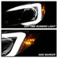 SPYDER xTune 06-07 Subaru WRX Projector Headlights - Halogen - Light Bar DRL - Chrome (PRO-JH-SWRX06-LB-C) 9041815