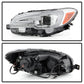 SPYDER xTune 15-18 Subaru Impreza WRX Halogen Projector Headlights - DRL - Chrome PRO-JH-SWRX15-LB-C 9047626