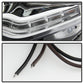SPYDER xTune 15-18 Subaru Impreza WRX Halogen Projector Headlights - DRL - Chrome PRO-JH-SWRX15-LB-C 9047626